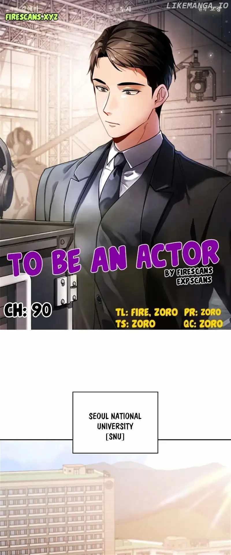 Be the Actor Chapter 90