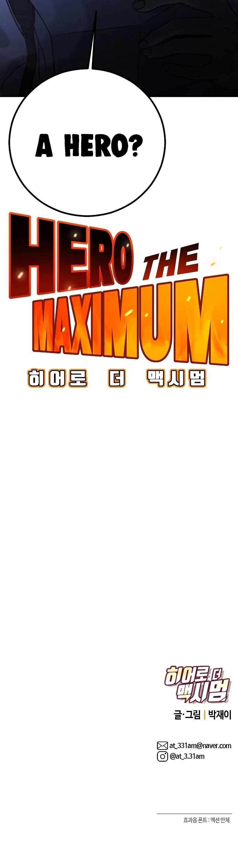 Hero the Maximum Chapter 1