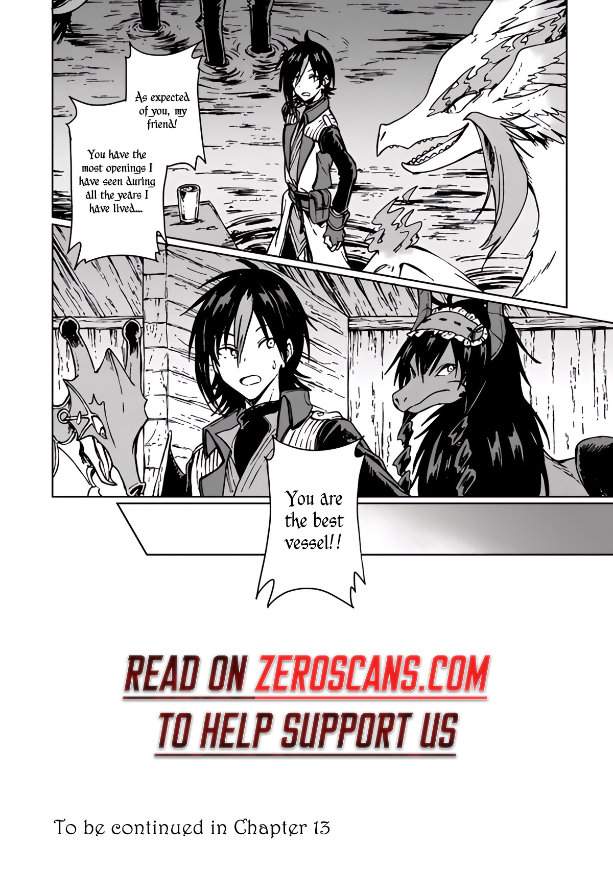 S-kyuu Guild wo Tsuihousareta kedo, Jitsu wa Ore dake Dragon no Kotoba ga Wakaru no de, Kidzuita Toki ni wa Ryuu Kishi no Chouten wo Kiwametemashita. Chapter 12