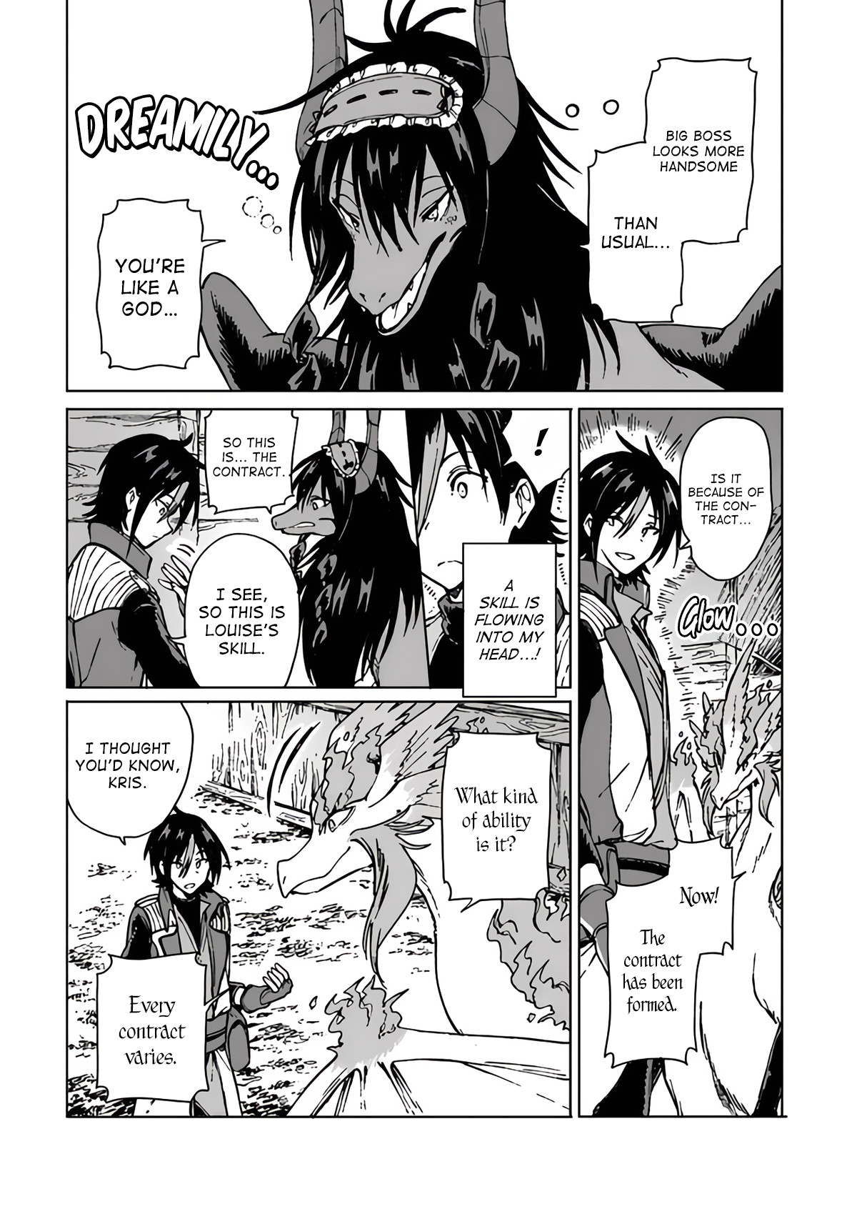 S-kyuu Guild wo Tsuihousareta kedo, Jitsu wa Ore dake Dragon no Kotoba ga Wakaru no de, Kidzuita Toki ni wa Ryuu Kishi no Chouten wo Kiwametemashita. Chapter 13