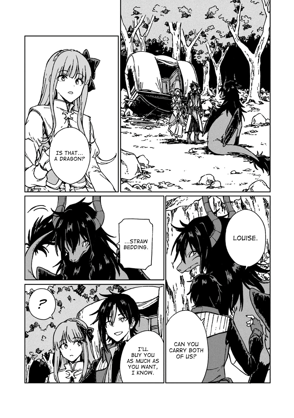 S-kyuu Guild wo Tsuihousareta kedo, Jitsu wa Ore dake Dragon no Kotoba ga Wakaru no de, Kidzuita Toki ni wa Ryuu Kishi no Chouten wo Kiwametemashita. Chapter 4