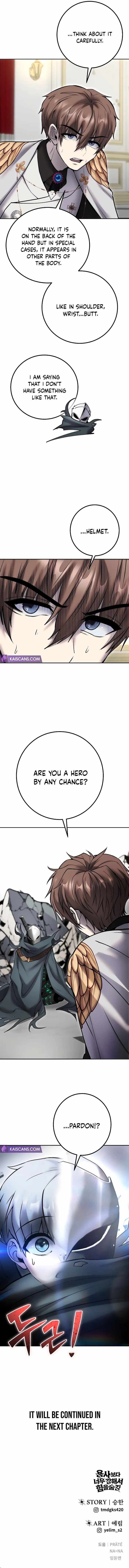 I was more overpowered than the hero, so I hid my power! Chapter 39