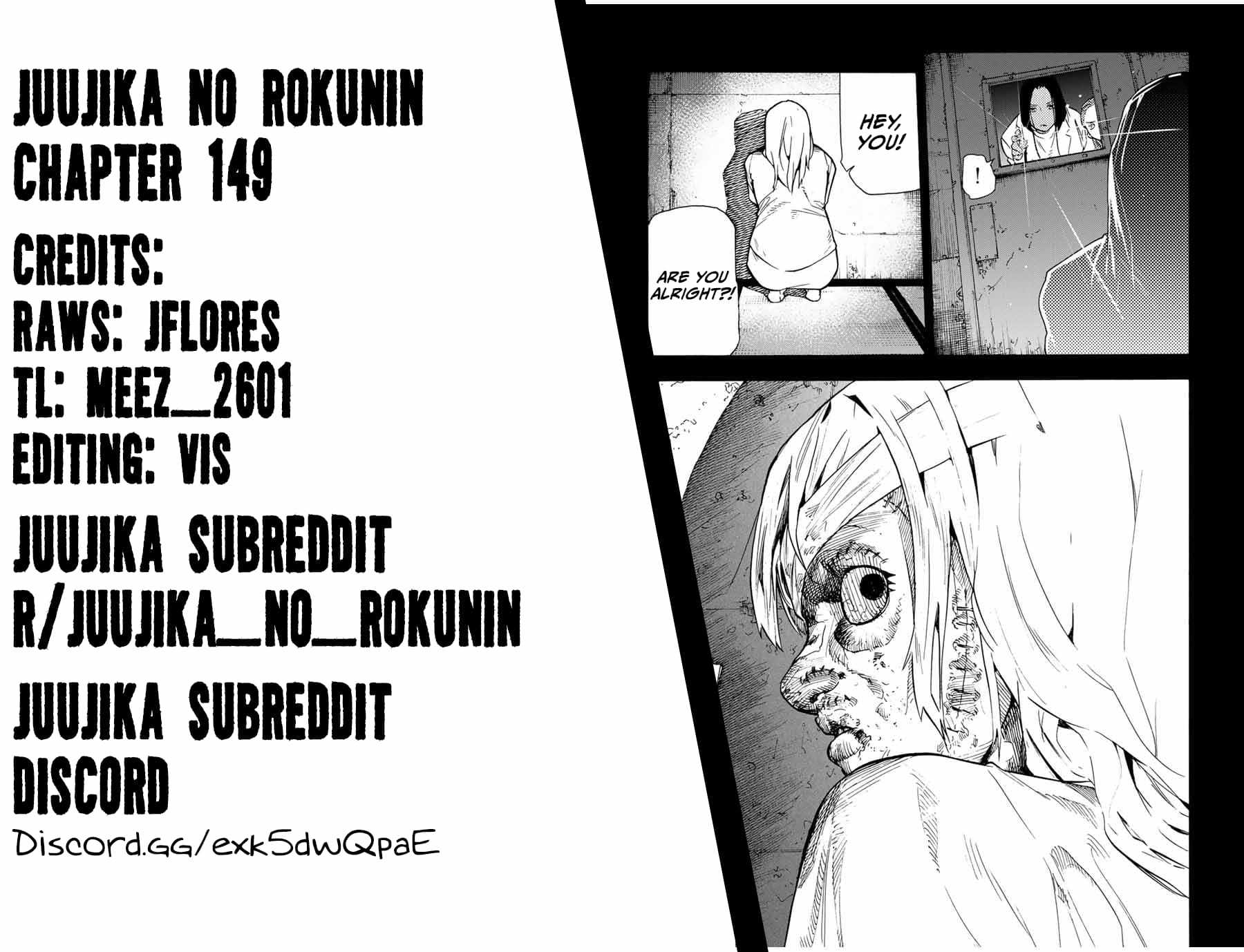 Juujika no Rokunin Chapter 149