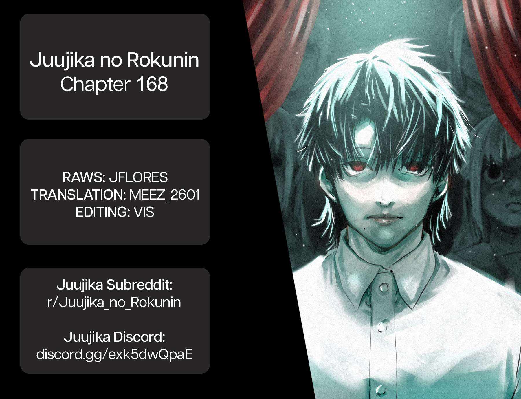 Juujika no Rokunin Chapter 168