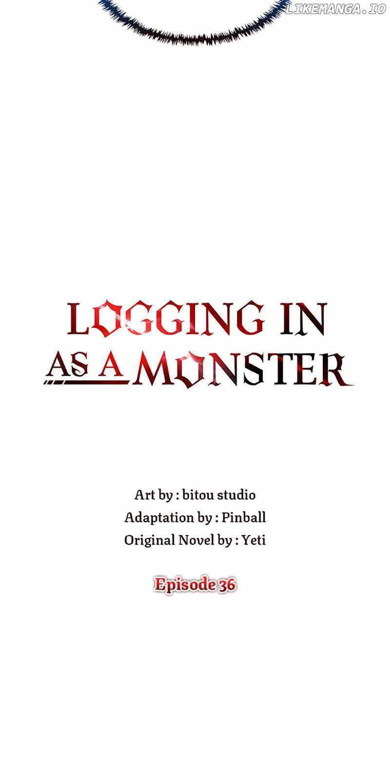 Logging in as a Monster Chapter 36