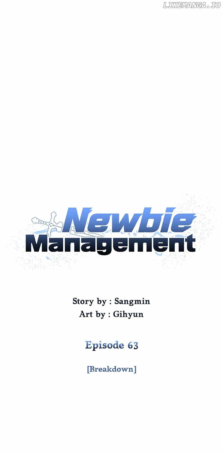 Newbie Management Chapter 63