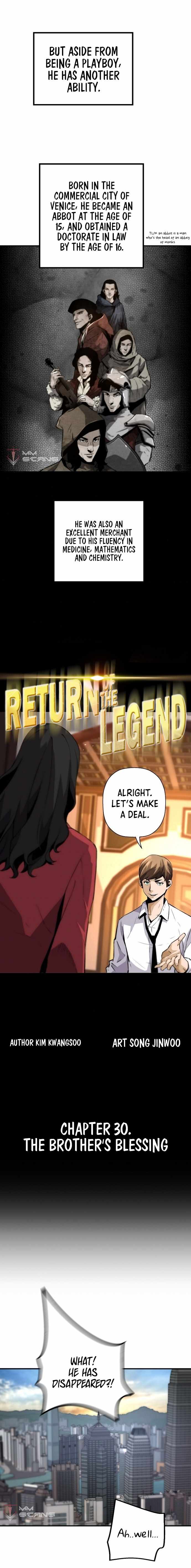 Return of the Legend Chapter 30