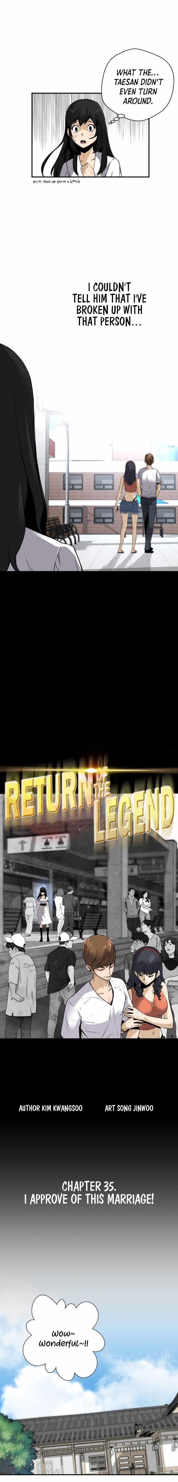 Return of the Legend Chapter 35