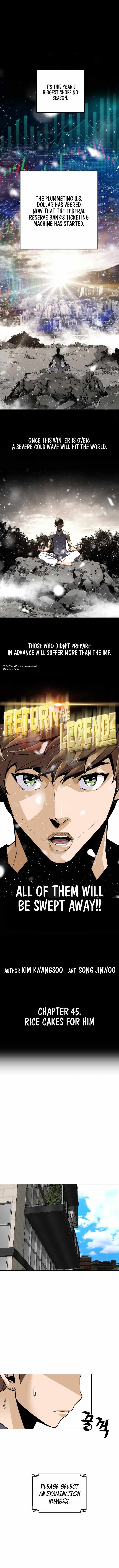 Return of the Legend Chapter 45