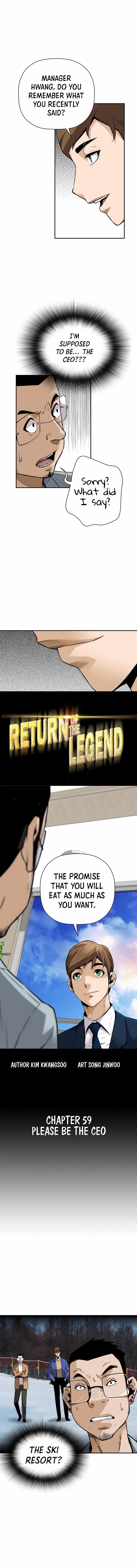 Return of the Legend Chapter 59