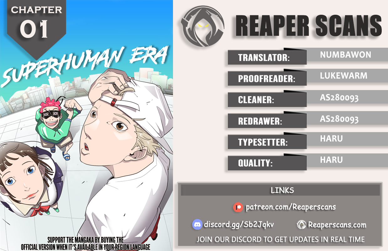 Superhuman Era Chapter 1