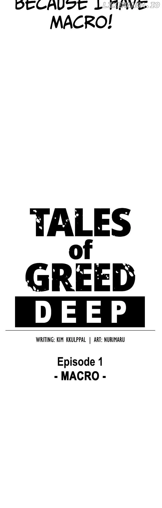 Tales Of Greed Deep Chapter 1