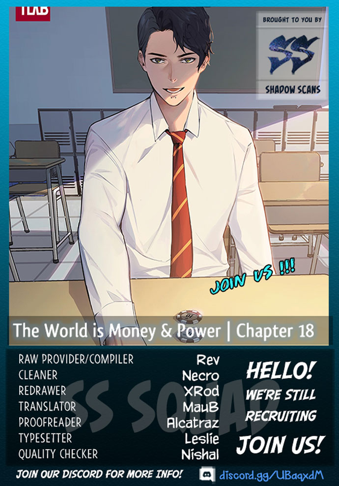 The World Is Money and Power Chapter 18