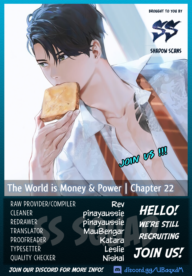 The World Is Money and Power Chapter 22