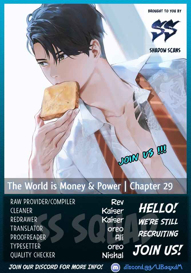 The World Is Money and Power Chapter 29