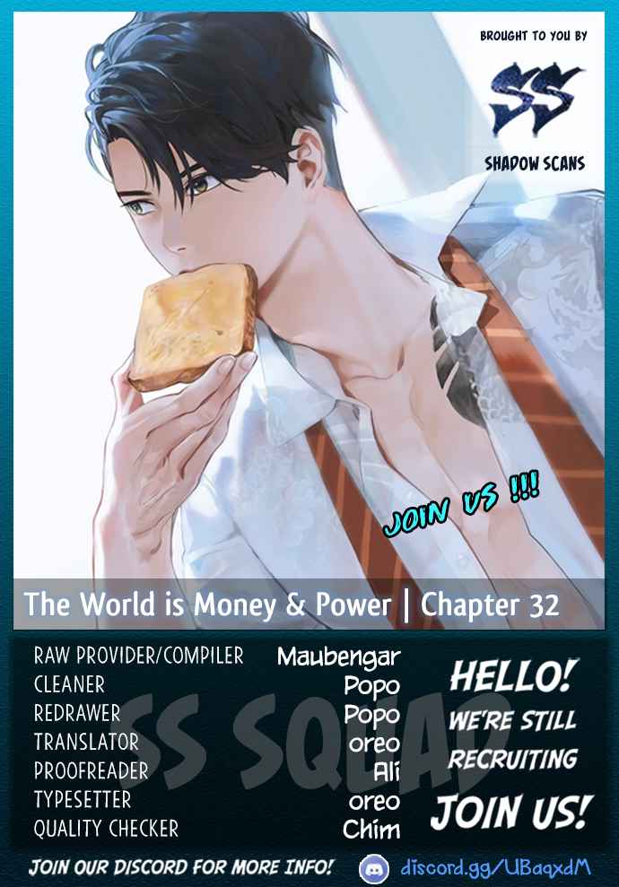 The World Is Money and Power Chapter 32