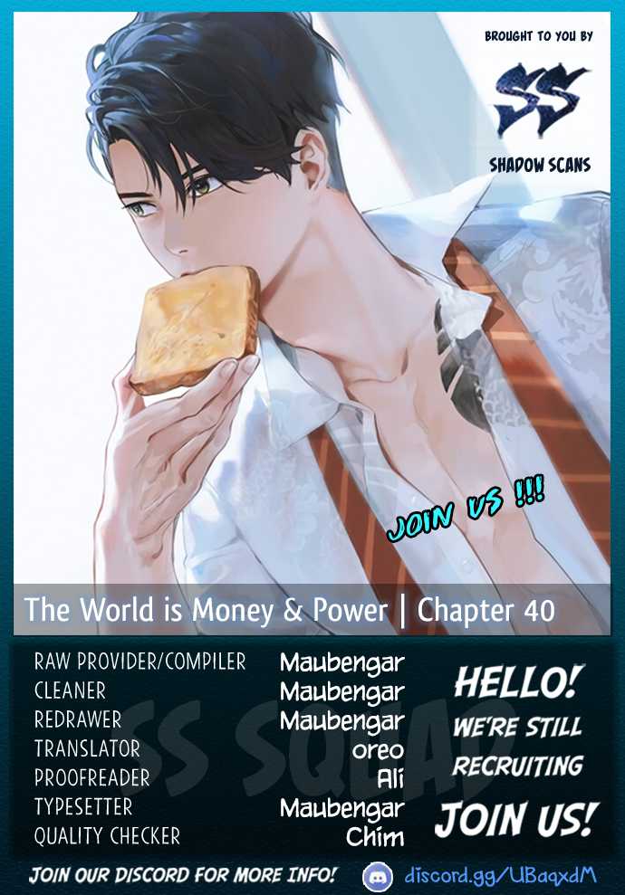 The World Is Money and Power Chapter 40