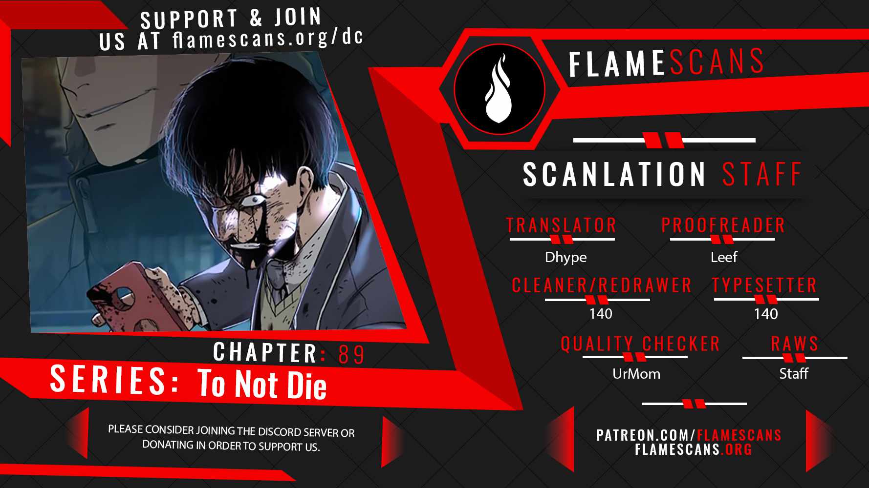 To Not Die Chapter 89