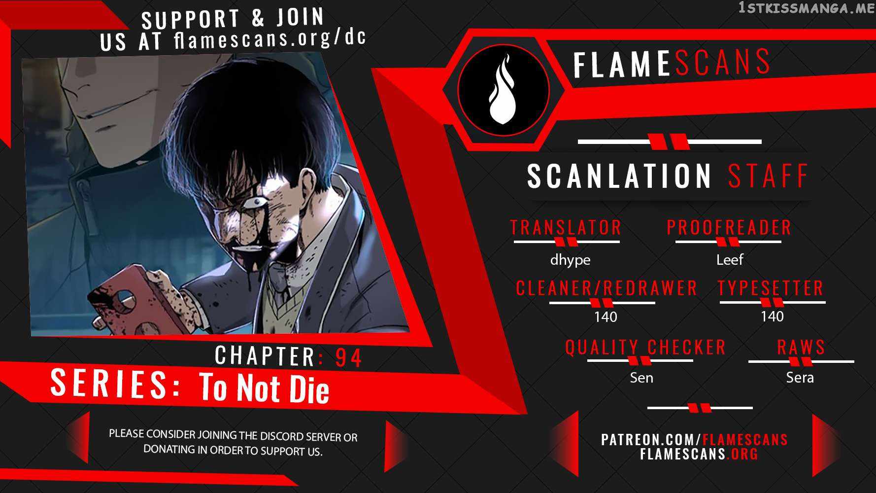 To Not Die Chapter 94