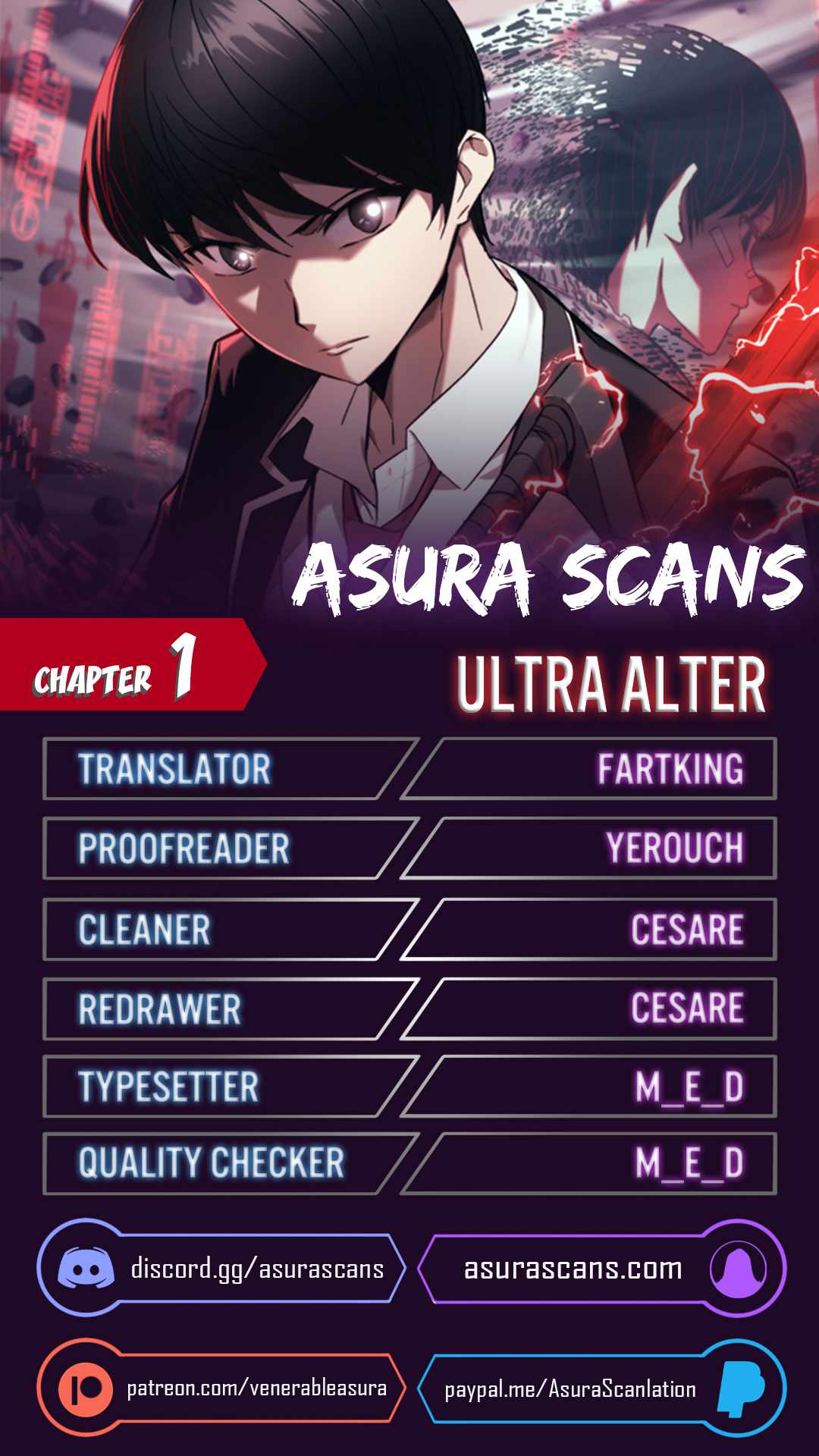 Ultra-Alternate Character Chapter 1