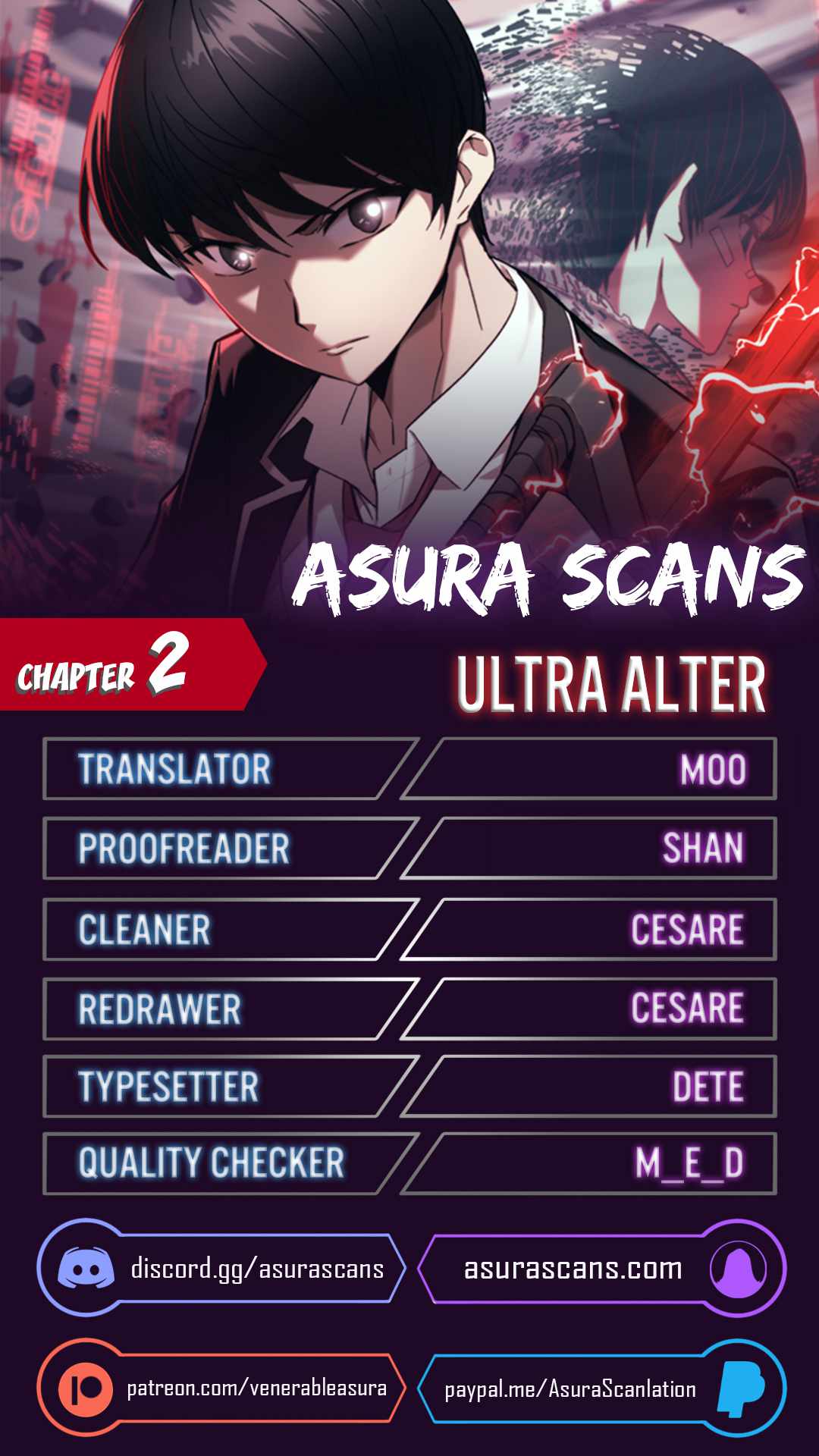 Ultra-Alternate Character Chapter 2