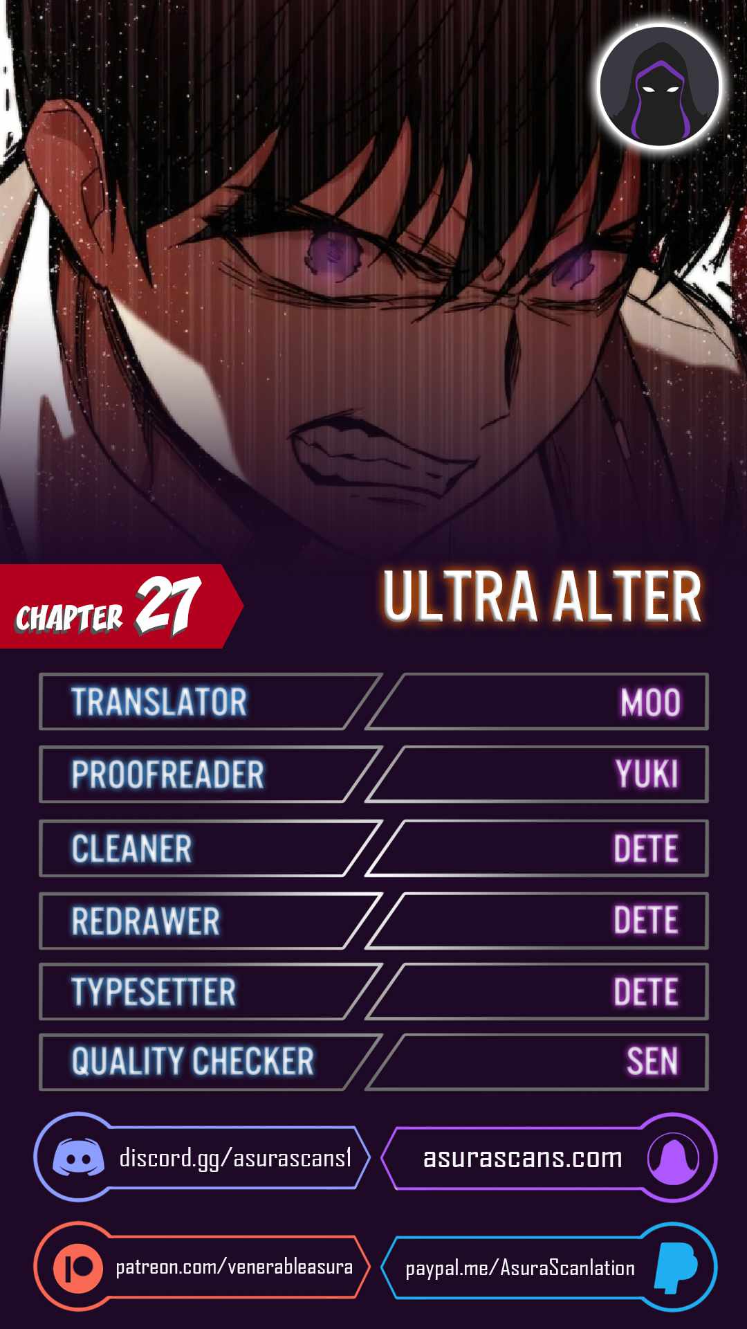 Ultra-Alternate Character Chapter 27