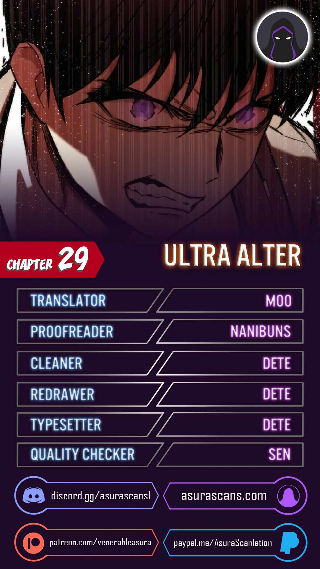 Ultra-Alternate Character Chapter 29