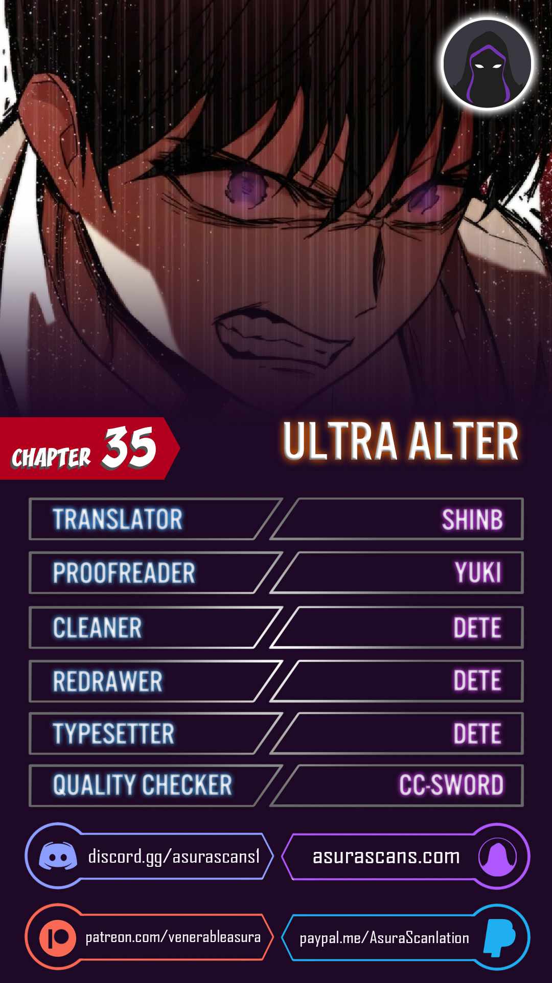 Ultra-Alternate Character Chapter 35