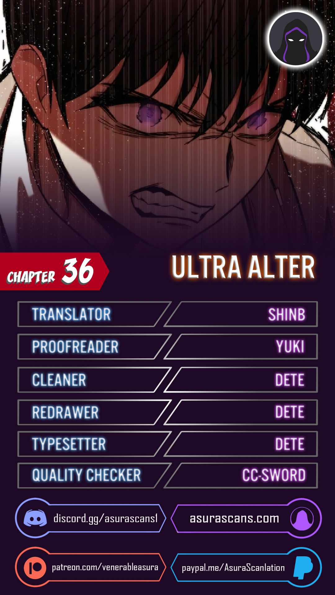 Ultra-Alternate Character Chapter 36