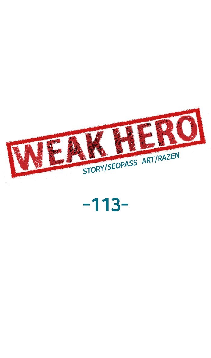 Weak Hero Chapter 113