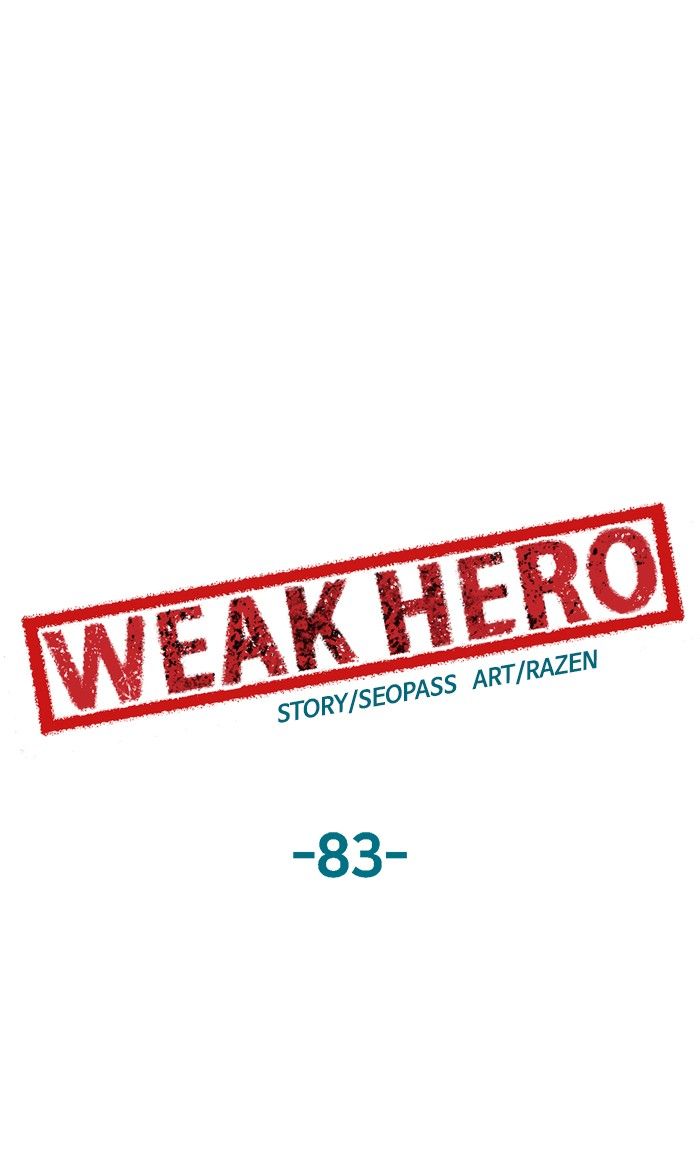 Weak Hero Chapter 83