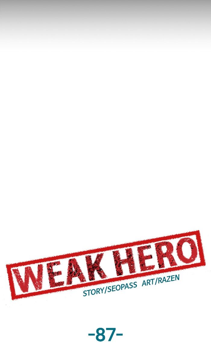 Weak Hero Chapter 87